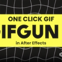 AE软件一键快速输出GIF动图格式AE脚本插件 GifGun 2.0.15 支持Win/Mac