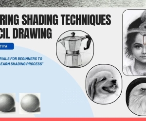 掌握铅笔画阴影核心技巧训练视频教程 Mastering Shading Techniques in Pencil Drawing