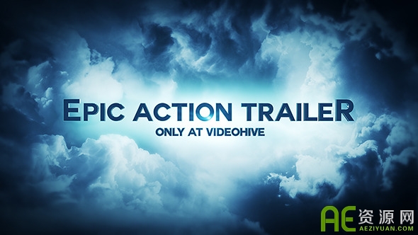 史诗动作电影预告片logo展示AE模板-Epic Action Trailer史诗,预告片,展示,action,trailer - AE资源网 www.aeziyuan.com