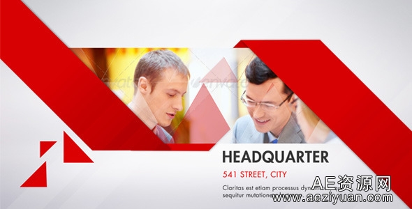 商务类简洁公司宣传片头AE模板Videohive Clean Corporate商务,简洁,公司,片头,clean - AE资源网 www.aeziyuan.com