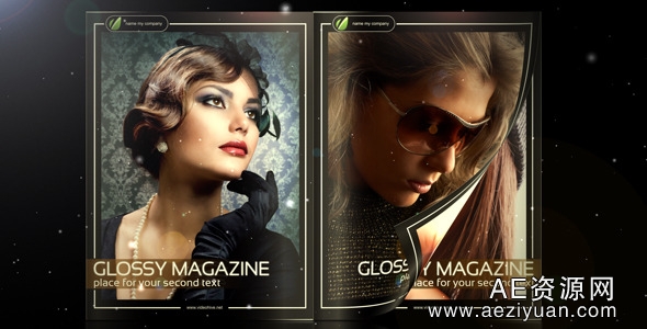 时尚杂志AE模板Videohive Glossy MagazineAE资源网,AE模板,AE工程,AE源文件,AE下载 - AE资源网 www.aeziyuan.com