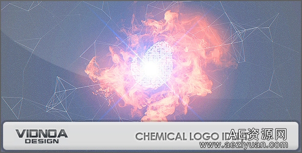 火焰粒子LOGO标志展示AE模板Videohive Chemical Logo IdentAE资源网,Videohive,AE模板,AE工程,AE源文件 - AE资源网 www.aeziyuan.com