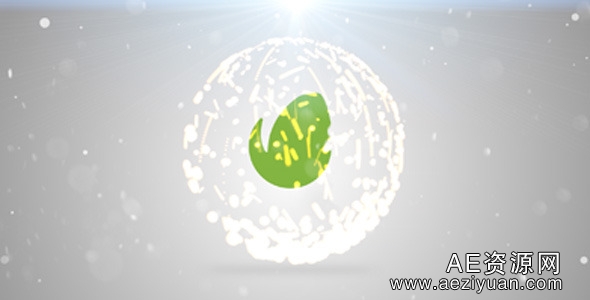 光效粒子LOGO标志展示动画AE模板Videohive Light Reveal ( Particle Logo)光效,粒子,标志,展示,动画 - AE资源网 www.aeziyuan.com