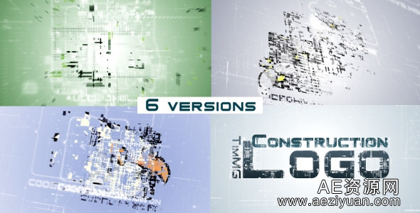 梦幻星光重叠Logo演绎动画AE模板Videohive Construction LogoAE资源网,Videohive,AE模板,AE工程,AE源文件 - AE资源网 www.aeziyuan.com