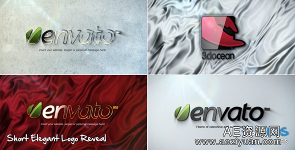 优雅渐显logo标志开场展示AE模板Videohive Short Elegant Logo Reveal优雅,渐显,标志,开场,展示 - AE资源网 www.aeziyuan.com