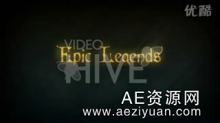 欧式复古城堡风格,蜡烛中的图片展示AE模板Videohive Epic Legends欧式复古,风格,蜡烛,中的,图片 - AE资源网 www.aeziyuan.com