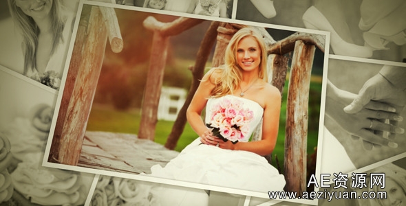 婚礼爱情故事电子相册动画AE模板Videohive Wedding Photos婚礼,爱情故事,电子相册,动画,wedding - AE资源网 www.aeziyuan.com