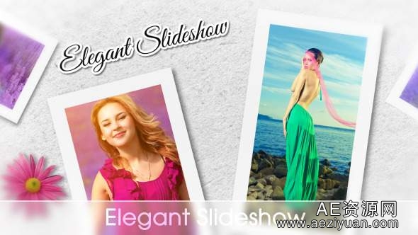 优雅生活相册动画展示AE模板Videohive Elegant Slideshow优雅生活,相册,动画,展示,elegant - AE资源网 www.aeziyuan.com