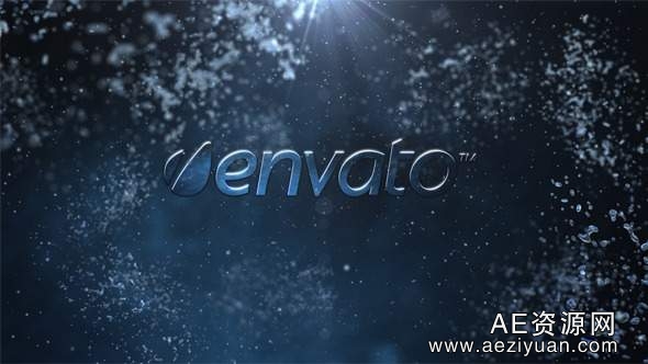 水滴漂浮Logo演绎动画AE模板Videohive Water logo intro水滴,漂浮,演绎,动画,logo - AE资源网 www.aeziyuan.com