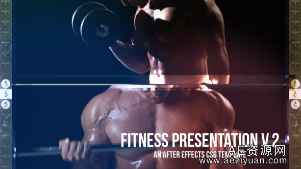 动感浮动相框展示AE模板Videohive Fitness Presentation V.2动感,浮动,相框,展示,fitness - AE资源网 www.aeziyuan.com