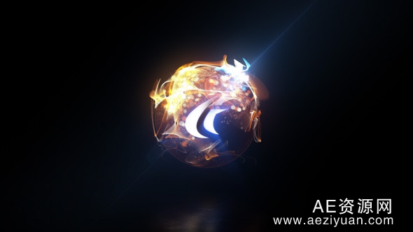 快速粒子球Logo标志动画AE工程模板Videohive Quick Particle Sphere Logo快速,粒子,标志,动画,工程 - AE资源网 www.aeziyuan.com