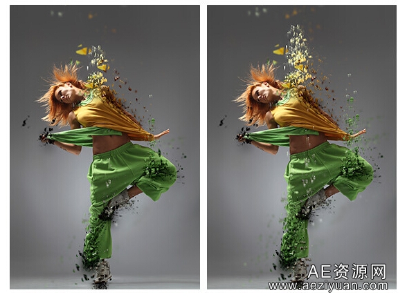 超酷爆炸粉碎风格特效PS动作 Porcelain Blast Photoshop Action超酷,风格,特效,动作,porcelain - AE资源网 www.aeziyuan.com