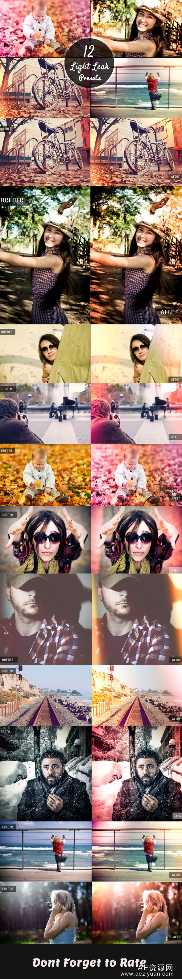 59专业Lightroom预设（59 Lightroom Presets Bundle）专业,lightroom,预设 - AE资源网 www.aeziyuan.com