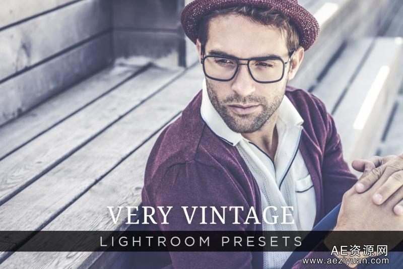 10很复古的Lightroom预设第1卷VERY VINTAGE LIGHTROOM PRESETS VOLUME 1复古,lightroom,预设,第1,vintage - AE资源网 www.aeziyuan.com