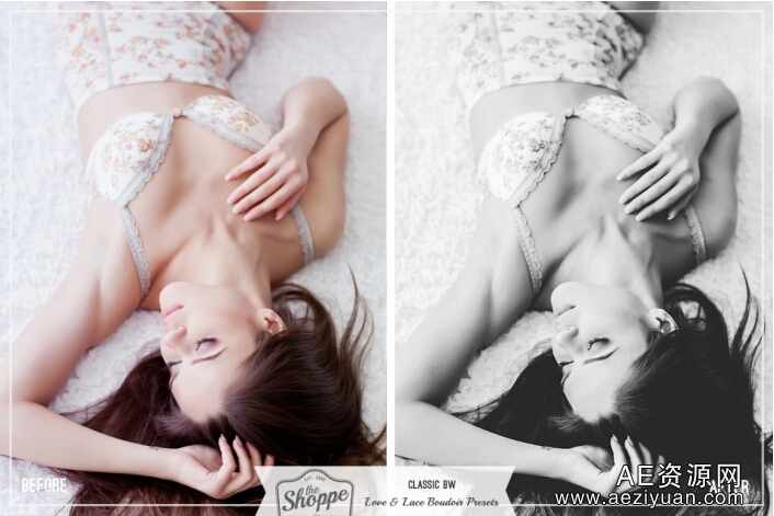 写真爱&amp;花边闺房Lightroom预设 Love &amp; Lace Boudoir Lightroom Presets写真,真爱 - AE资源网 www.aeziyuan.com