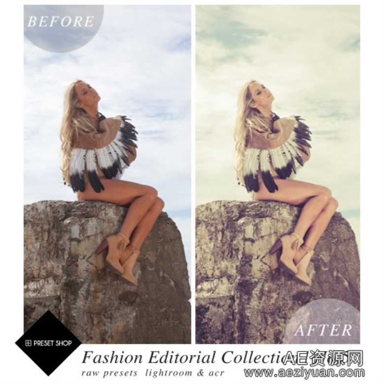 时尚编辑Lightroom预设集合 Fashion Editorial Presets Collection Lr+Acrlightroom,预设,集合,fashion,editorial - AE资源网 www.aeziyuan.com