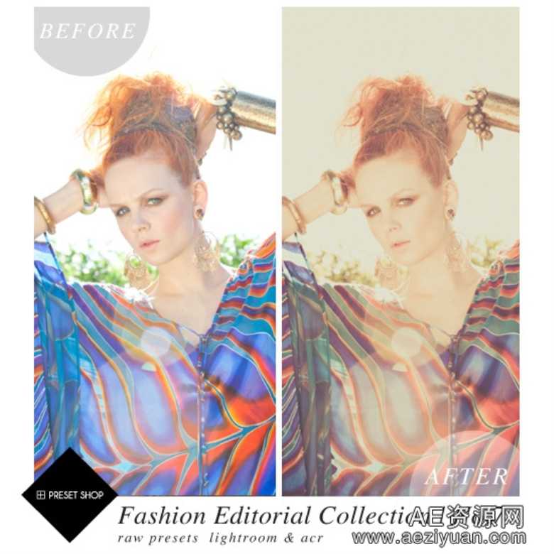 时尚编辑Lightroom预设集合 Fashion Editorial Presets Collection Lr+Acrlightroom,预设,集合,fashion,editorial - AE资源网 www.aeziyuan.com