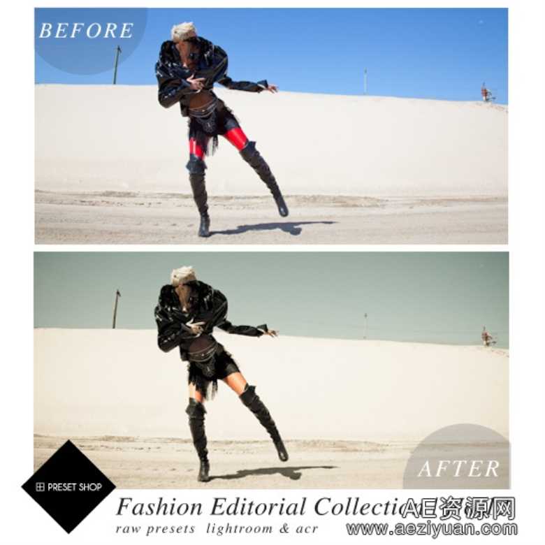 时尚编辑Lightroom预设集合 Fashion Editorial Presets Collection Lr+Acrlightroom,预设,集合,fashion,editorial - AE资源网 www.aeziyuan.com