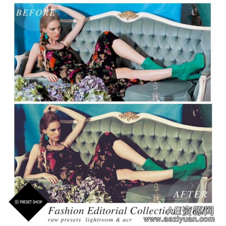 时尚编辑Lightroom预设集合 Fashion Editorial Presets Collection Lr+Acrlightroom,预设,集合,fashion,editorial - AE资源网 www.aeziyuan.com