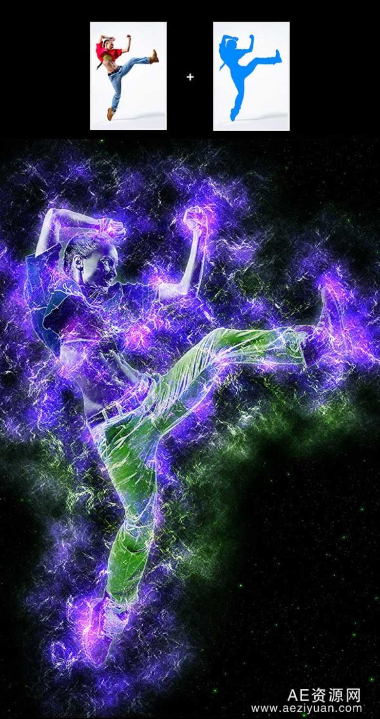 超酷电光火焰PS动作 Nebula Photoshop Action可以采用IP方法调用,一台机器挂掉,CURLOPT_URL,CURLOPT_HEADER,CURLOPT_POST - AE资源网 www.aeziyuan.com