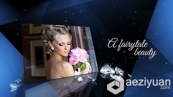 美丽优雅婚礼钻石包装动画AE模板 Videohive Luxury of Diamonds Elegant Slideshow美丽,优雅,婚礼,钻石,包装 - AE资源网 www.aeziyuan.com