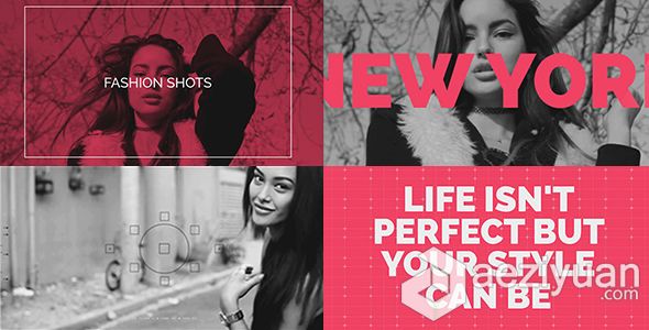 时尚摄影包装动画AE模板 Videohive Fashion Shots时尚摄影,包装,动画,fashion - AE资源网 www.aeziyuan.com