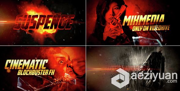 超震撼动作影视片头动画AE模板 Videohive Epic Action Promo动作,影视,action - AE资源网 www.aeziyuan.com