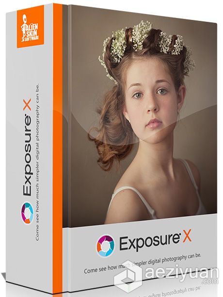 PS胶片滤镜 Alien Skin Exposure X 1.0 for Mac 中文汉化版 支持 PS CC 2015.5中文 - AE资源网 www.aeziyuan.com