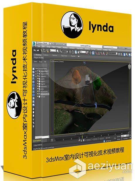 3dsMax室内设计可视化技术视频教程 3ds Max for Design Visualization3dsmax,室内设计,可视化,技术,视频教程 - AE资源网 www.aeziyuan.com