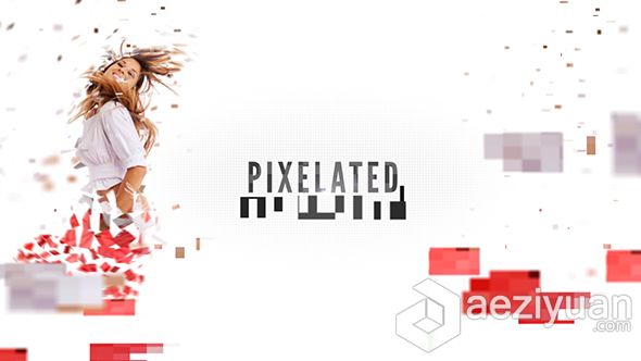 像素破碎展示动画AE模板 Videohive Pixelated像素,破碎,展示,动画,ae模板 - AE资源网 www.aeziyuan.com