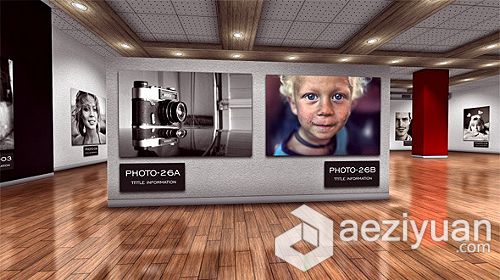 3D画廊美术馆相册动画AE模板 Videohive Photo Art Gallery 3D画廊美术馆,美术馆,相册,动画,photo - AE资源网 www.aeziyuan.com