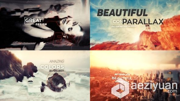 唯美视差混合展示动画AE模板 Videohive Beautiful Parallax混合,展示,动画,beautiful - AE资源网 www.aeziyuan.com