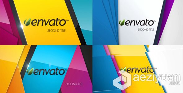 多彩精简图形Logo演绎动画AE模板 Videohive Colorful Logo Opener多彩,精简,图形,演绎,动画 - AE资源网 www.aeziyuan.com