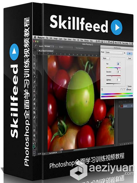 Photoshop全面学习训练视频教程Skillfeed Learn Photoshop In 3 Hours Completephotoshop,全面,学习,训练,hours - AE资源网 www.aeziyuan.com