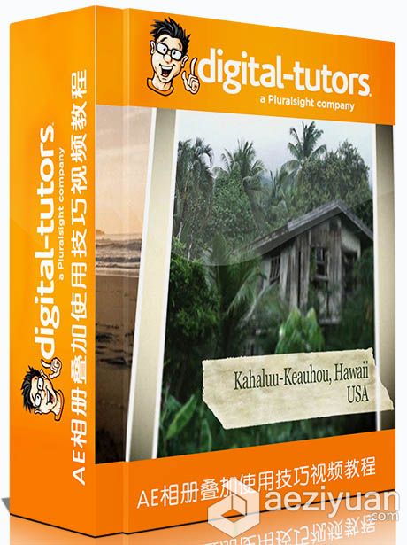 AE相册叠加使用技巧视频教程Digital-Tutors Creating Publishable Templates in Af...Photoshop,网页设计师,动画制作,后期制作,设计软件 - AE资源网 www.aeziyuan.com