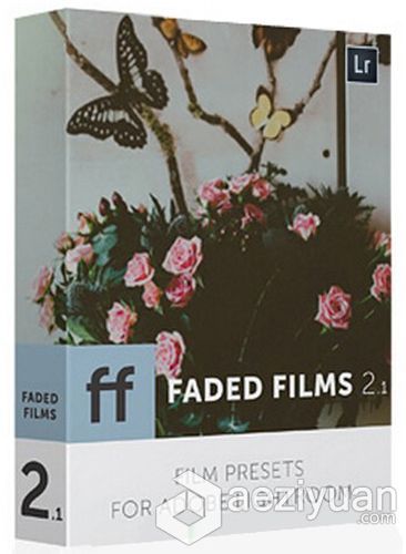 RNI系列 数字电影胶片Lightroom预设 FADED FILMS 2.1系列,数字电影,电影胶片,lightroom,预设 - AE资源网 www.aeziyuan.com