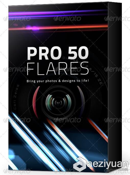 50专业镜头光斑叠加合成前景素材 50 Pro Lens Flares Pack V1专业,镜头,光斑,叠加,合成 - AE资源网 www.aeziyuan.com