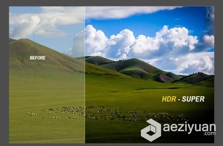 HDR Lightroom Presetslightroom - AE资源网 www.aeziyuan.com