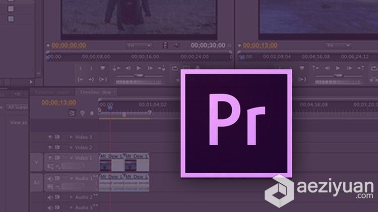 Adobe Premiere Pro 基础剪辑中文视频教程adobe,premiere,基础,剪辑,中文 - AE资源网 www.aeziyuan.com