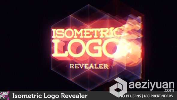 超炫魔方Logo演绎动画AE模板 Videohive Isometric Logo Revealer超炫,魔方,演绎,动画 - AE资源网 www.aeziyuan.com