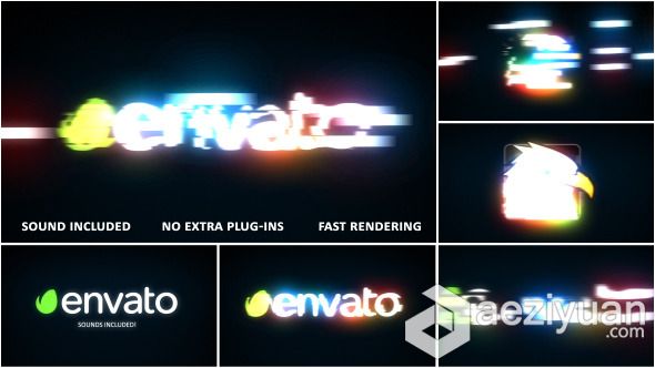 快速闪耀Logo演绎动画AE模板 Videohive Fast Light Logo Reveal快速,闪耀,演绎,动画,logo - AE资源网 www.aeziyuan.com