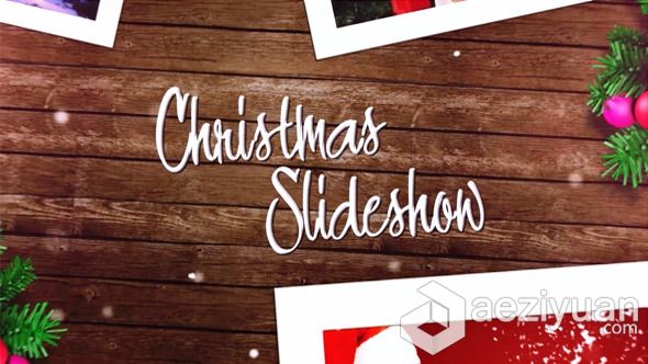 圣诞节家庭相册动画AE模板 Videohive Christmas SlideshowVideohive,圣诞节家庭,相册动画,AE模板,AE素材 - AE资源网 www.aeziyuan.com