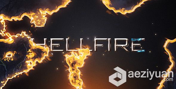 地狱火焰特效动画AE模板 Videohive Hellfirehellfire - AE资源网 www.aeziyuan.com