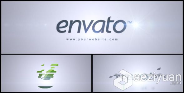 简约线条组合标志动画开场动画AE模板 Videohive Simple Logo Reveal简约,线条,组合,标志,动画 - AE资源网 www.aeziyuan.com