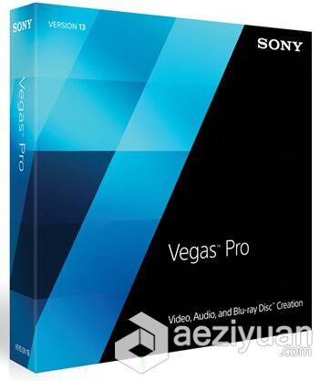 非编剪辑软件 MAGIX Vegas Pro 13.0 Build 54中文破解版 附安装视频教程破解版,视频教程,中文,软件 - AE资源网 www.aeziyuan.com