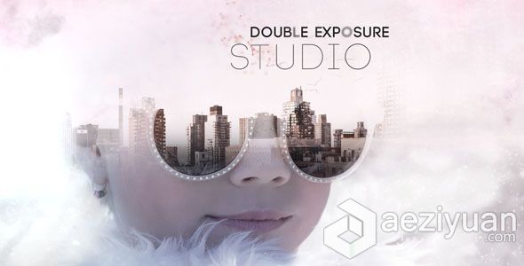 多重曝光叠加图片视觉特效幻灯片AE模板 Videohive Double Exposure Studio叠加,图片,视觉特效,exposure,studio - AE资源网 www.aeziyuan.com