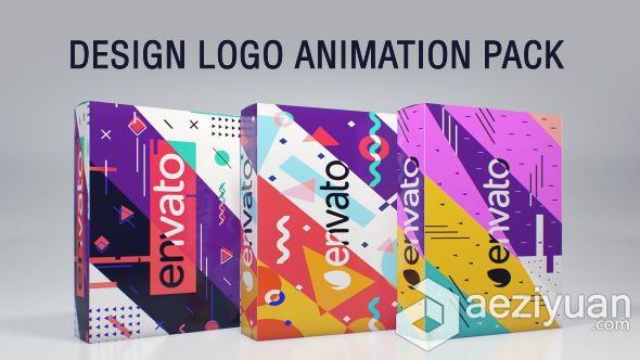 时尚充满朝气标志设计LOGO演绎AE模板Videohive Design Logo Animation Pack时尚,充满,标志设计,演绎,design - AE资源网 www.aeziyuan.com