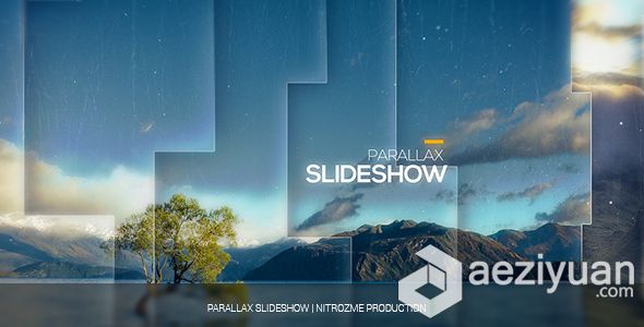 时尚滑动组合照片幻灯片相册动画AE模板 Videohive Parallax Slideshow时尚,滑动,组合,照片,幻灯片 - AE资源网 www.aeziyuan.com