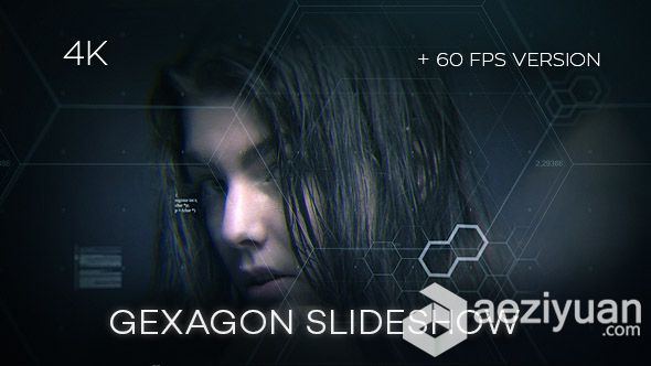 高科技数字化界面设计预告AE模板 VideoHive Gexagon Slideshow数字化,界面设计,预告,ae模板 - AE资源网 www.aeziyuan.com