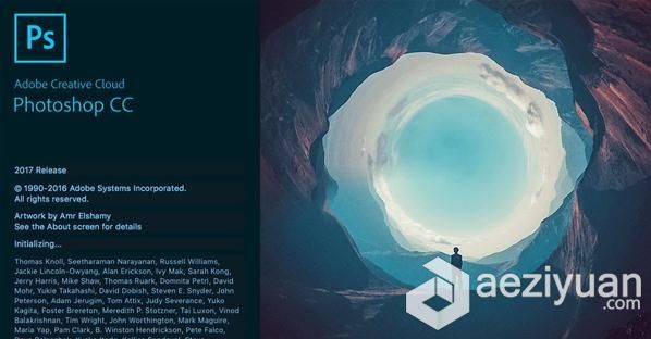 Adobe Photoshop CC 2017 v18.0.0  Mac OSadobe,photoshop,2017 - AE资源网 www.aeziyuan.com